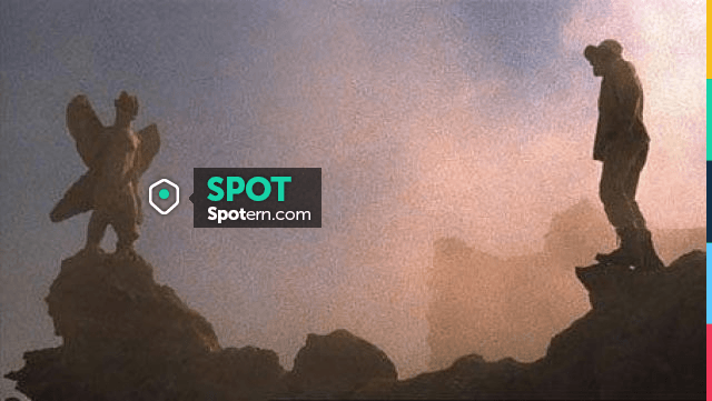 La estatua de Pazuzu el demonio en la película El exorcista con Linda ...