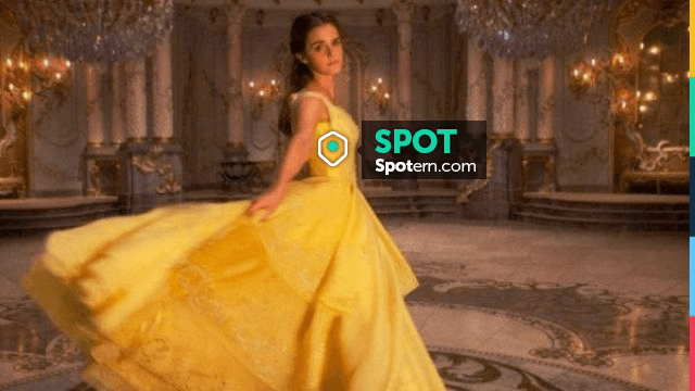 Vestido de baile amarillo de Belle (Emma Watson) en La Bella y la