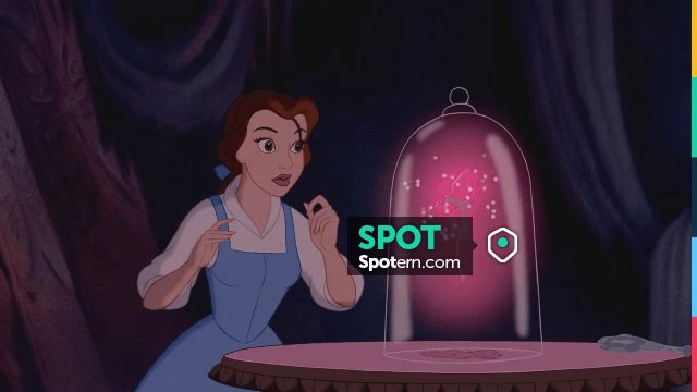 Réplique - Disney - La Belle et la Bête - Lampe Rose sous cloche - Au  Comptoir des Sorciers