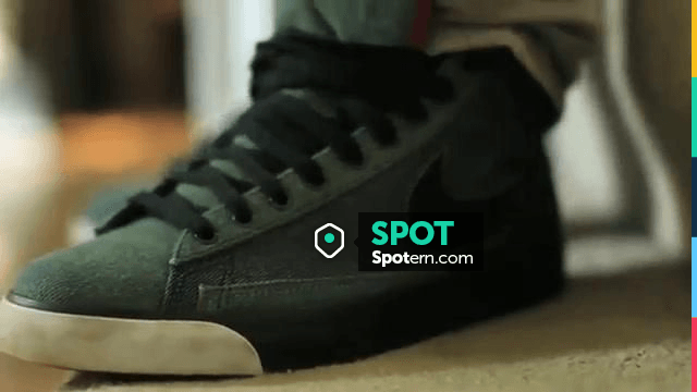 shoes Nike Blazer Selvage Denim Mac Miller in her music video nikes on my feet | Spotern