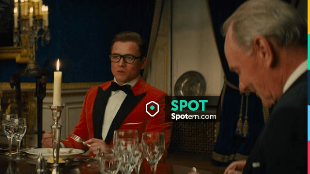 Orange Tuxedo Jacket worn by Eggsy (Taron Egerton) as seen in