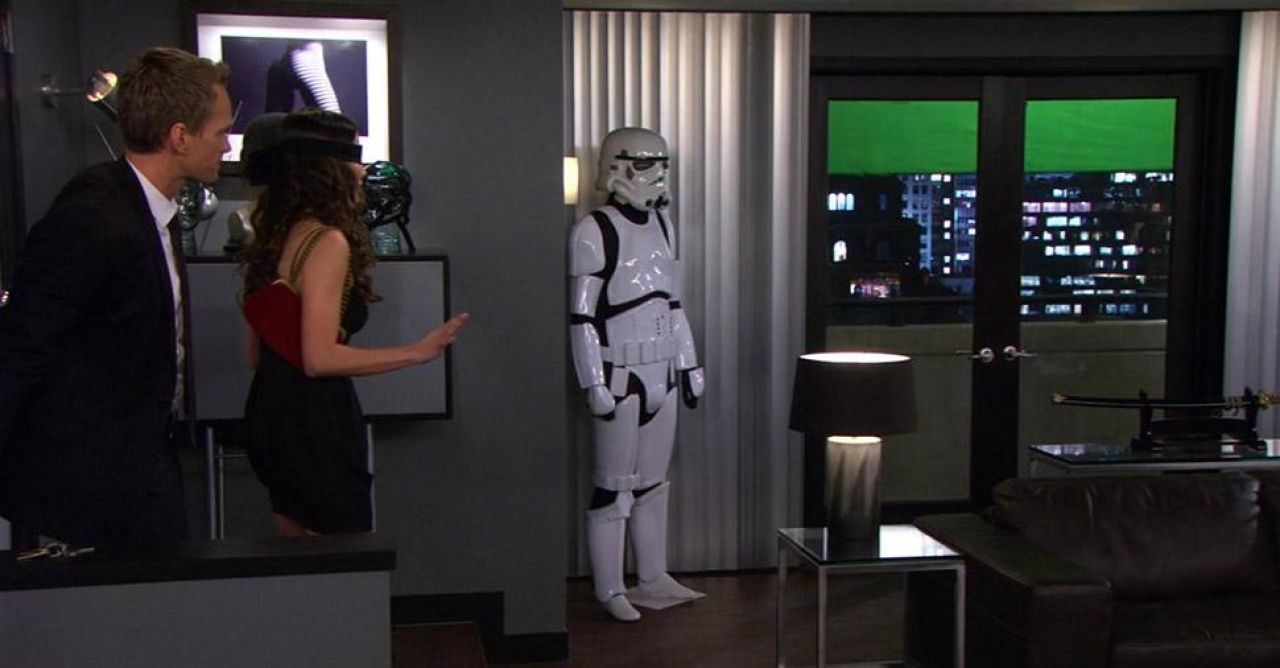 The Stormtrooper Costume Barney Stinson Neil Patrick Harris In How I Met Your Mother S01e01 4292