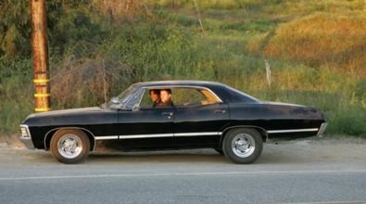 La chevrolet impala de Dean dans la série Supernatural Spotern