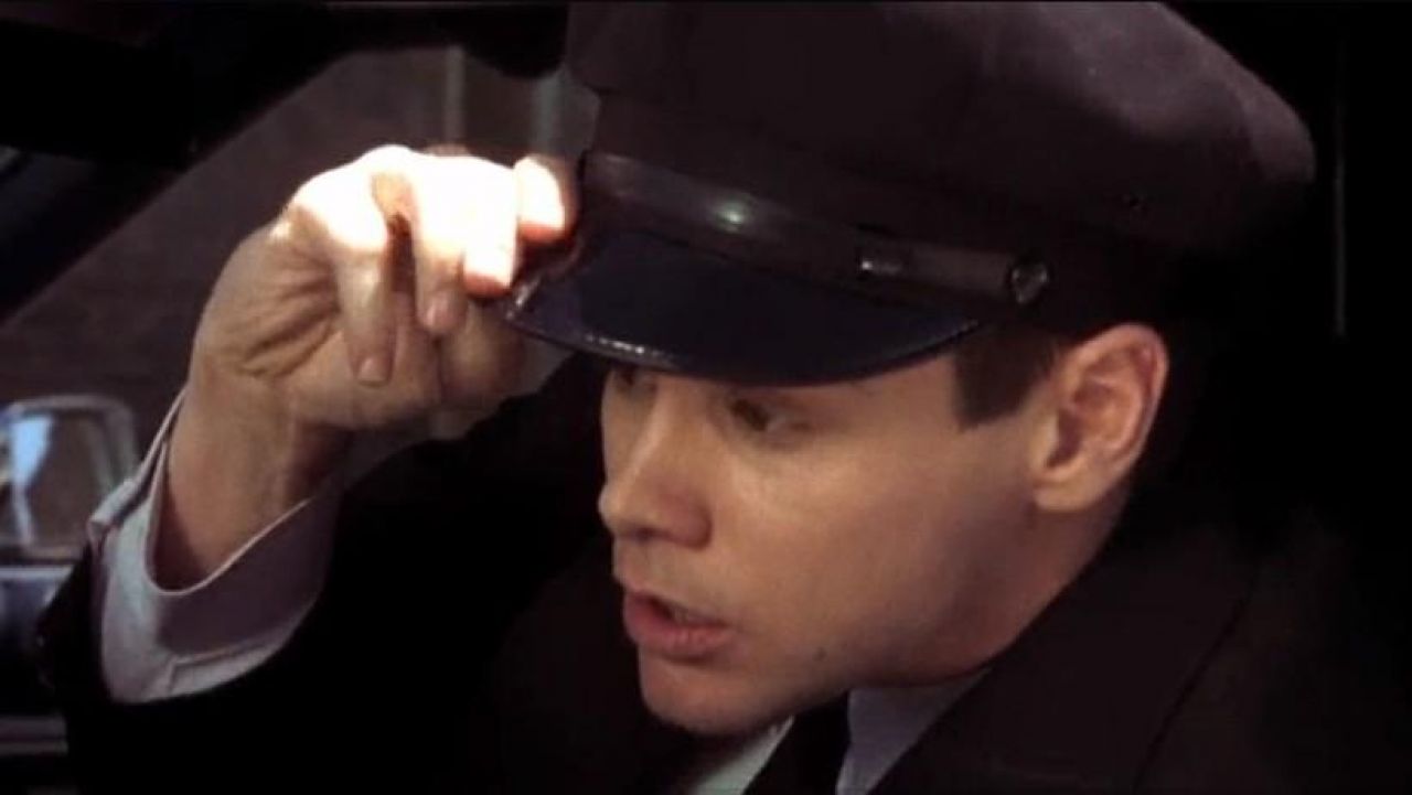 Gorra de conductor de lloyd Christmas (Jim Carrey) en la película Dumb and Dumb...