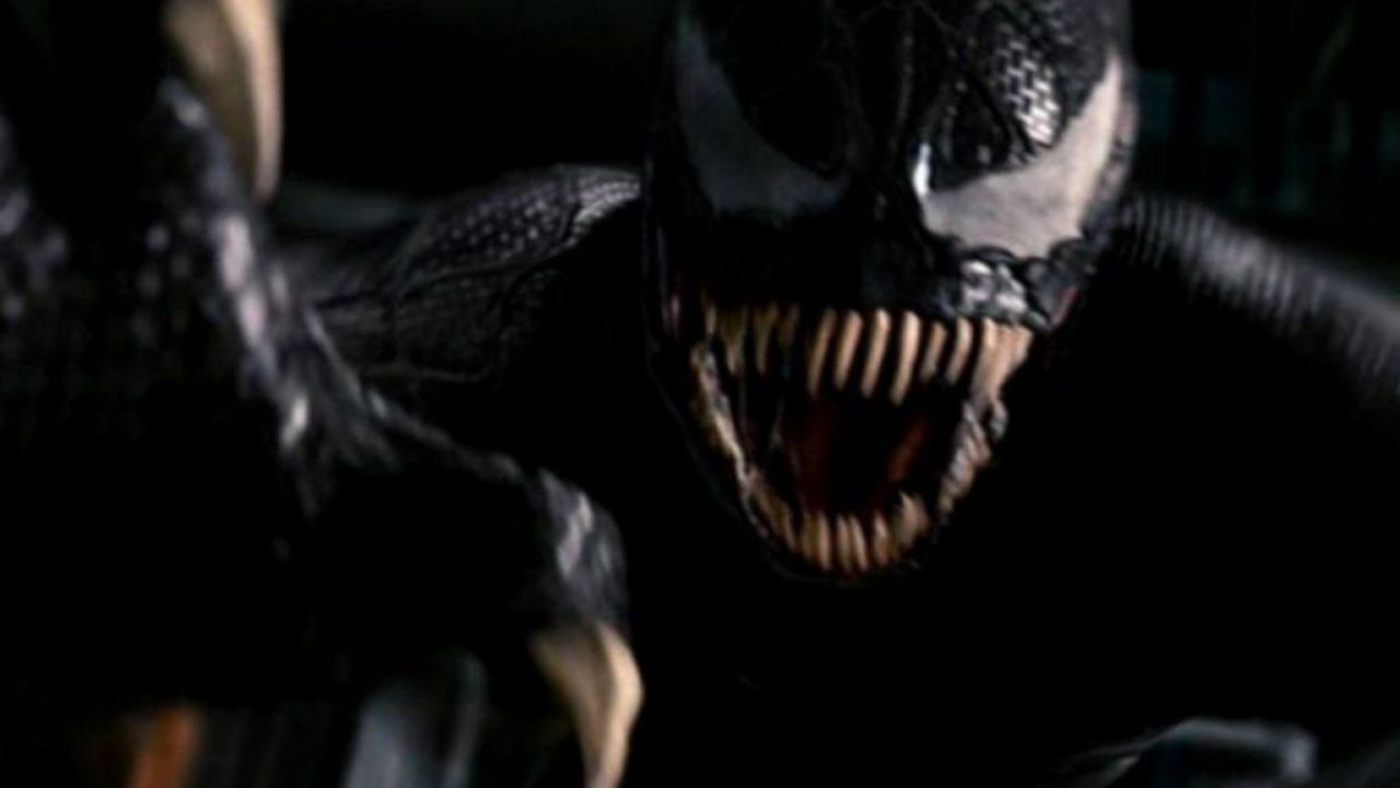 Black suit worn by Eddie Brock / Venom (Tom Hardy) as seen