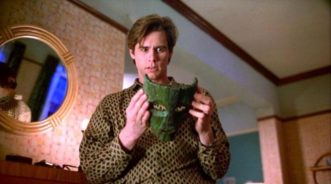 The green mask from Jim Carrey in The Mask Spotern