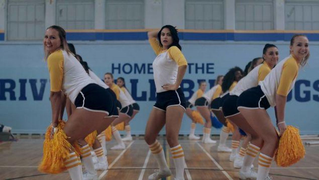 The short of the River Vixens cheerleaders worn by Veronica Lodge (Camila M...