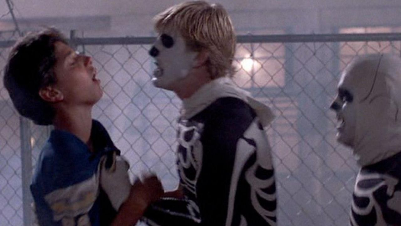 The authentic jersey of the Chargers worn by Ralph Macchio (Daniel