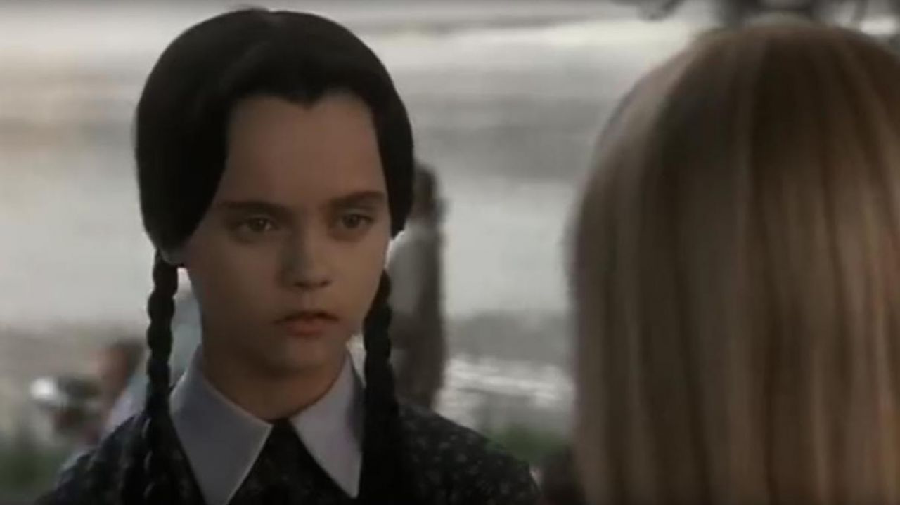 Costume of Wednesday Addams (Lisa Loring) in The Addams Family | Spotern