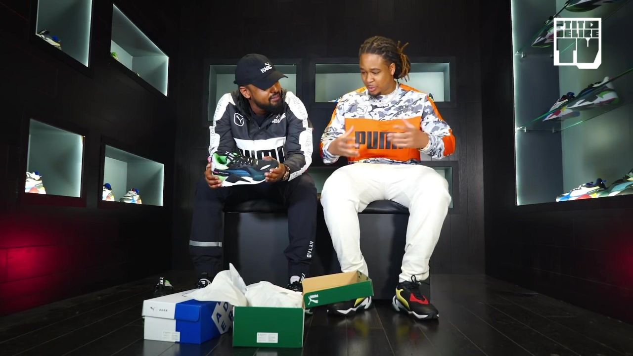 basket bow puma femme