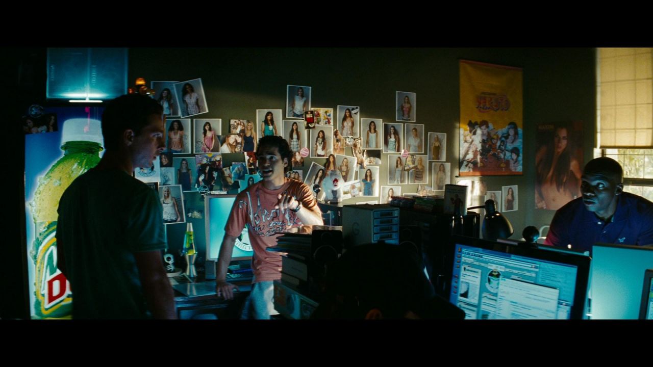 Lava Lamp of Leo Spitz (Ramon Rodriguez) in Transformers Revenge of