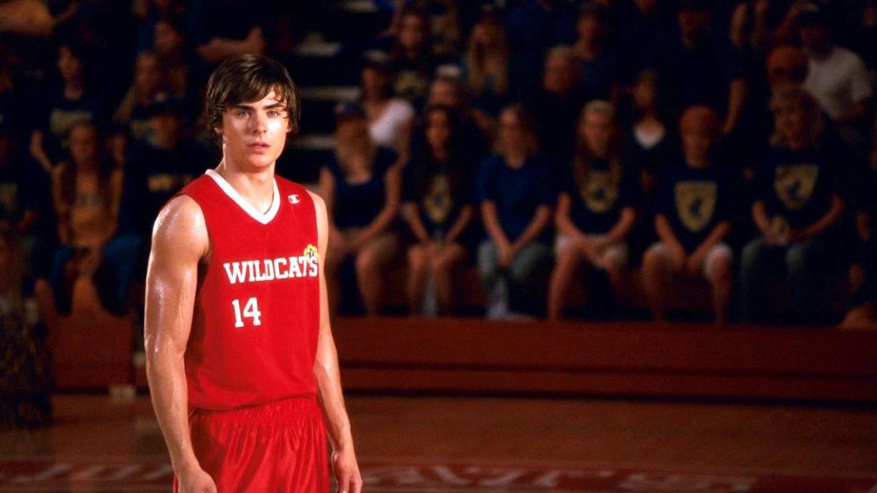 The Red Jersey Basketball Champion Wildcats Worn By Troy Bolton Zac