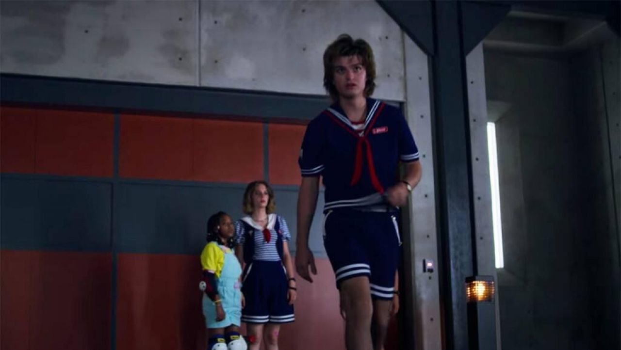 Scoops Ahoy Costume worn by Steve Harrington (Joe Keery) in Stranger