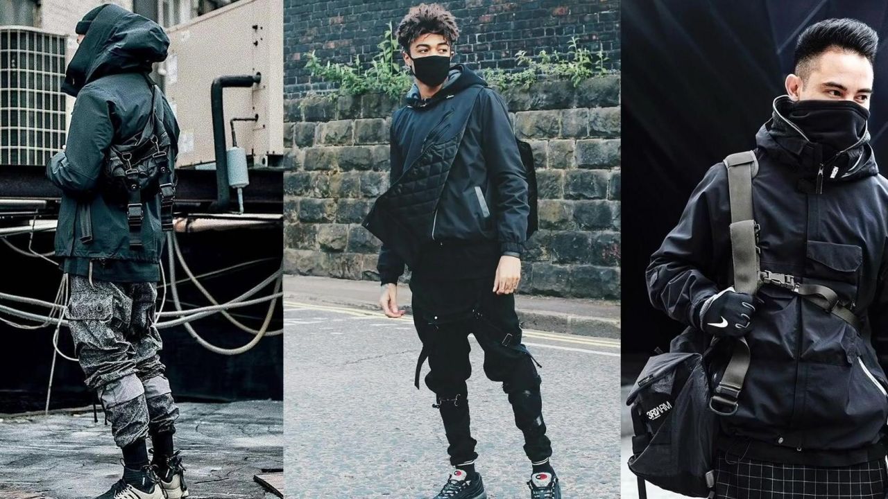Techwear pants worn by scarlxrd in the YouTube video 5 steps to find ...