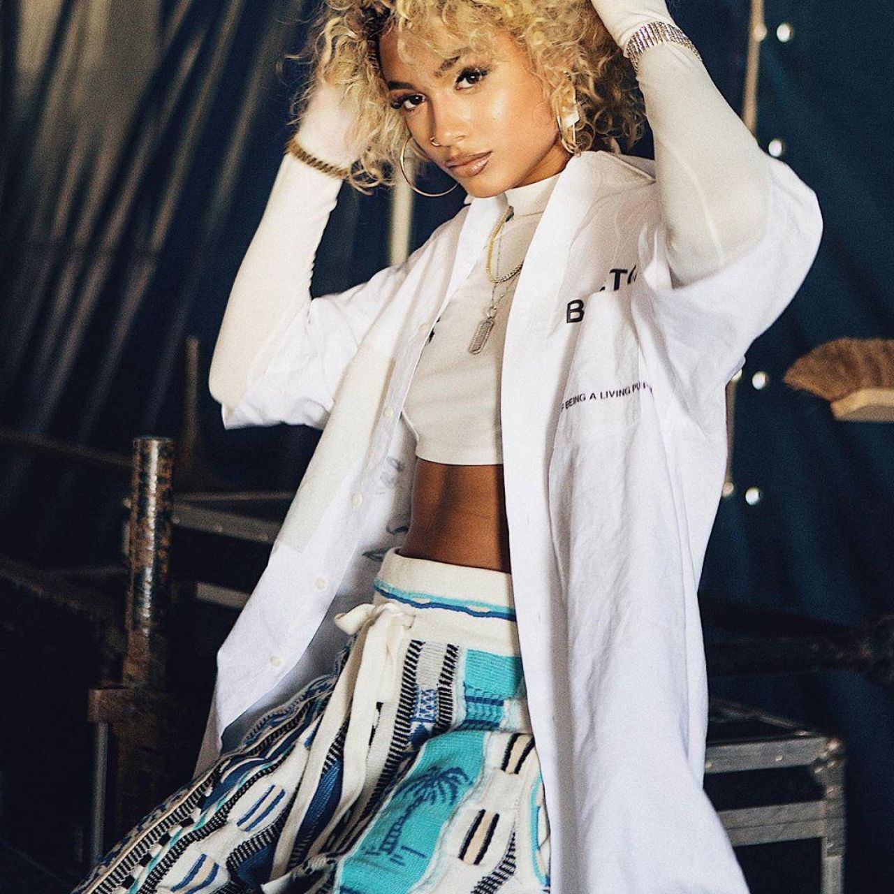 Pants Worn By Dani Leigh On Her Instagram Account @iamdanileigh | Spotern