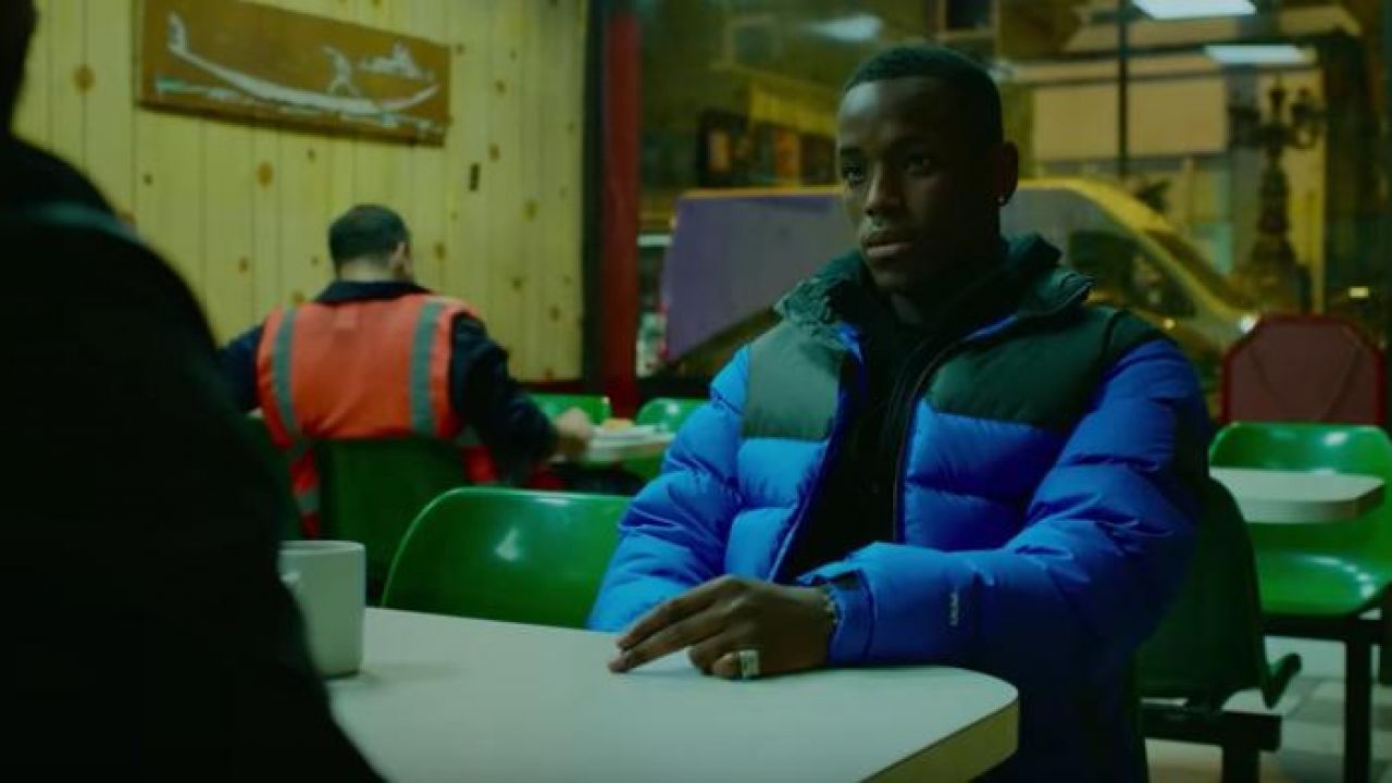 The down jacket style, North Face Dave was in Top Boy (S01) Spotern