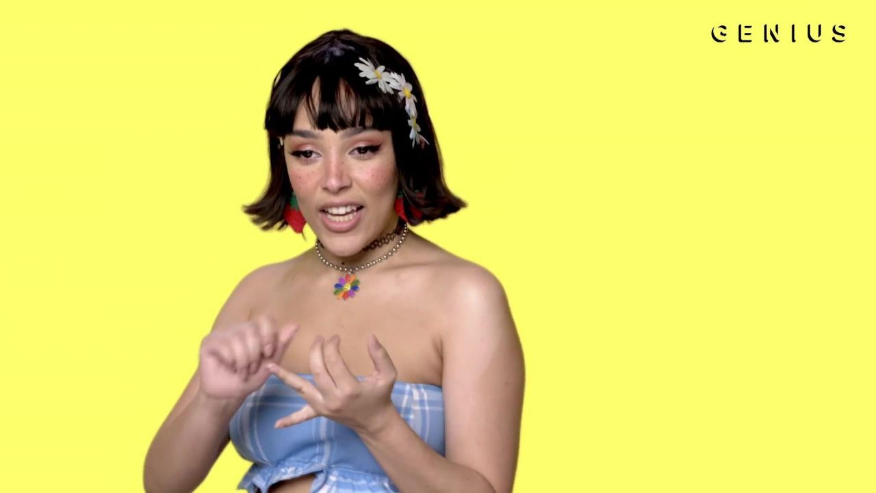 Daisy hairclips of Doja Cat in Doja Cat & Rico Nasty "Tia Tamera