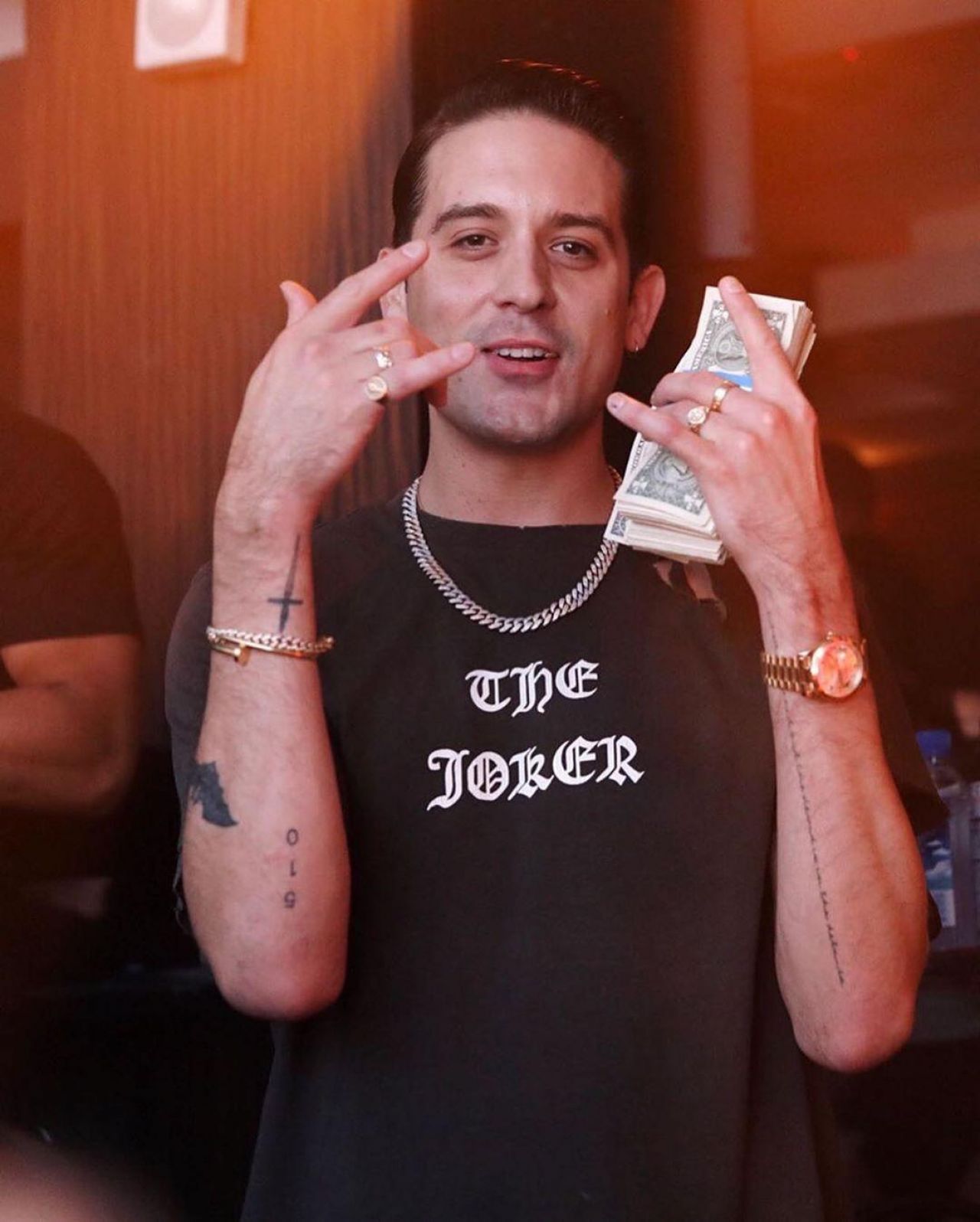 Cartier Juste un Clou bracelet of GEazy on the instagram account g