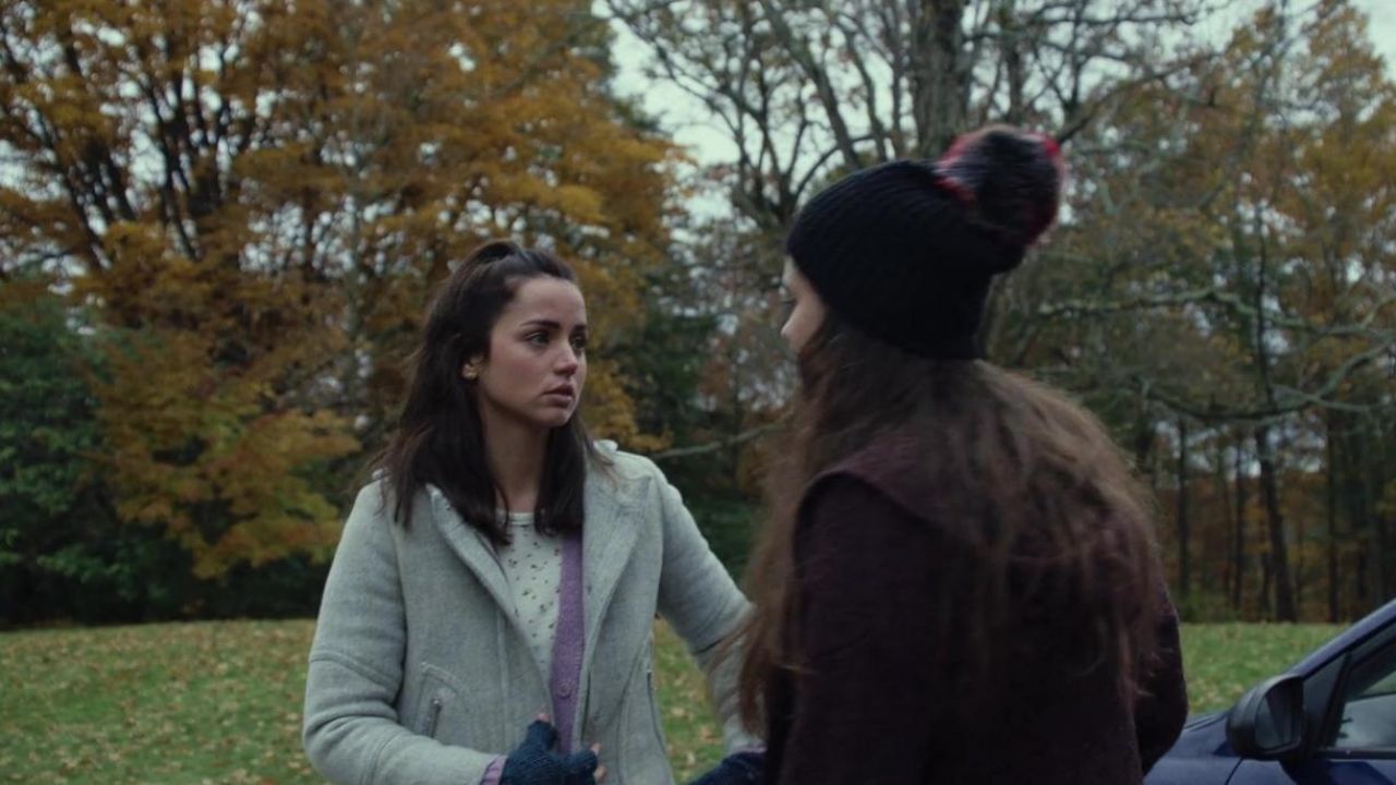 Pom Pom Hat of Meg Thrombey (Katherine Langford) in Knives Out Spotern