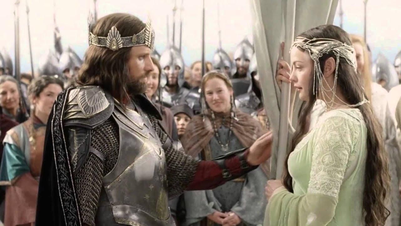 Арвен и Арагорн Возвращение короля