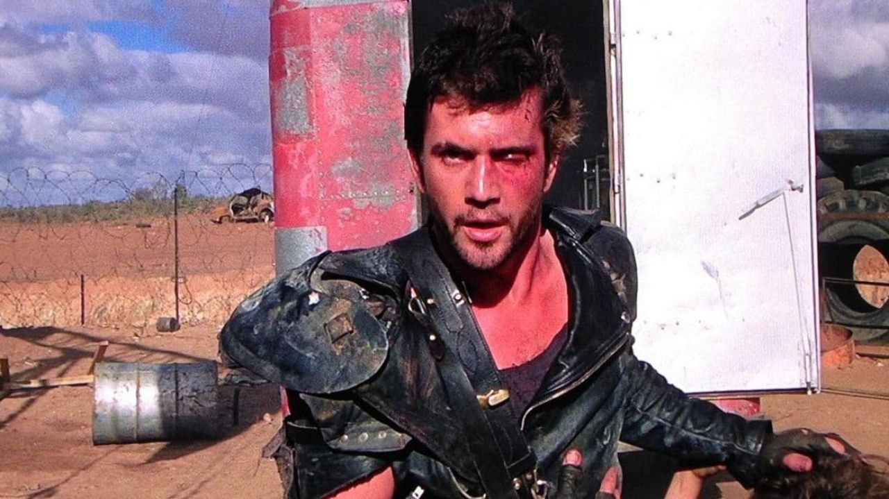 Black Leather Jacket Worn By Max Mel Gibson As Seen In Mad Max 2