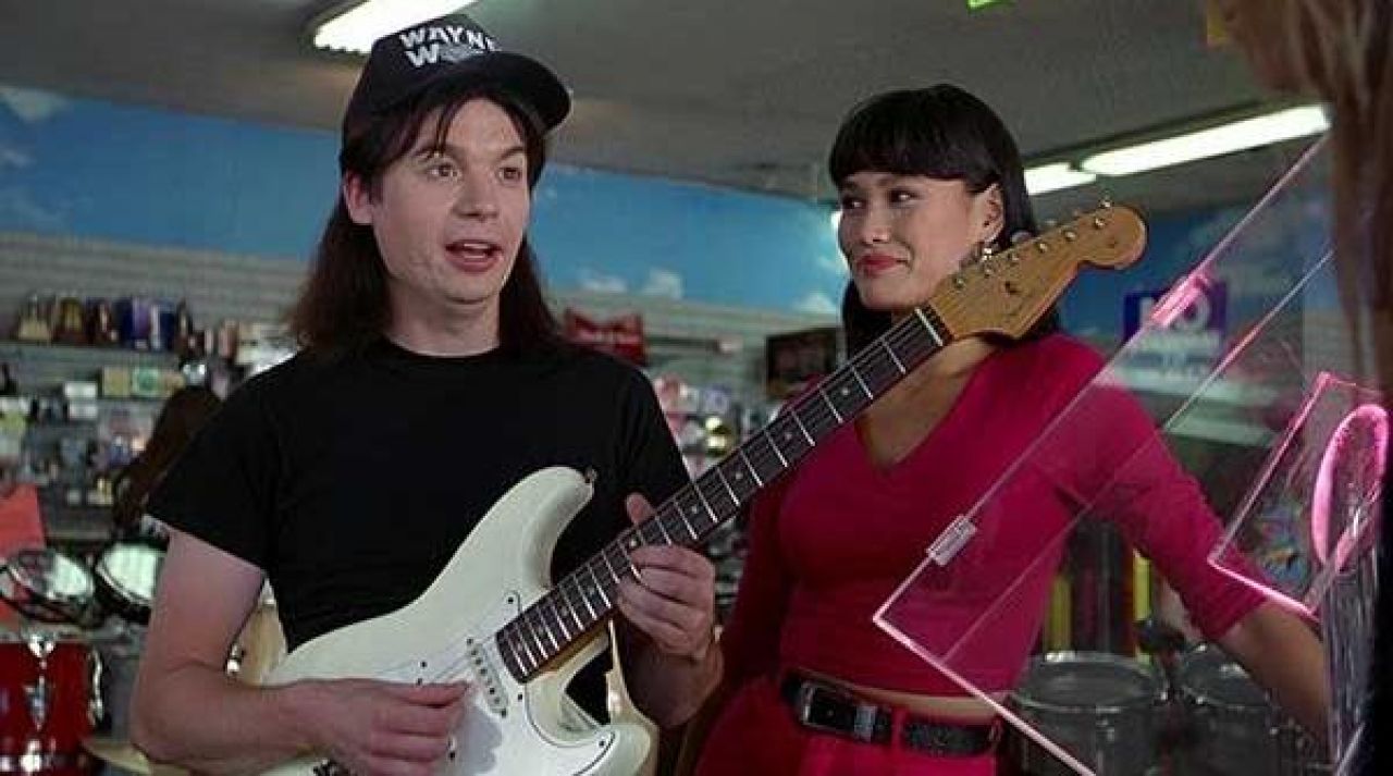 The Fender Stratocaster Guitar 1964 Of Mike Myers In Wayne S World