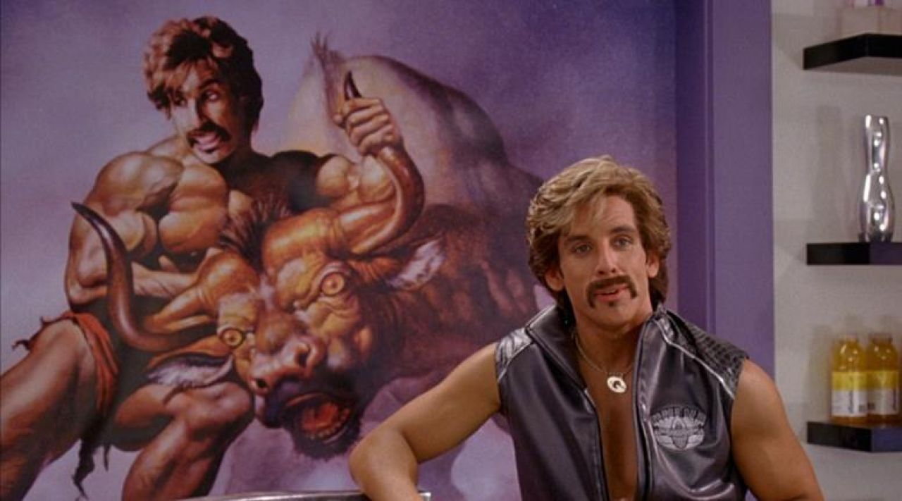 A Painting Of White Goodman Ben Stiller In Dodgeball Spotern   48512 1532336916 