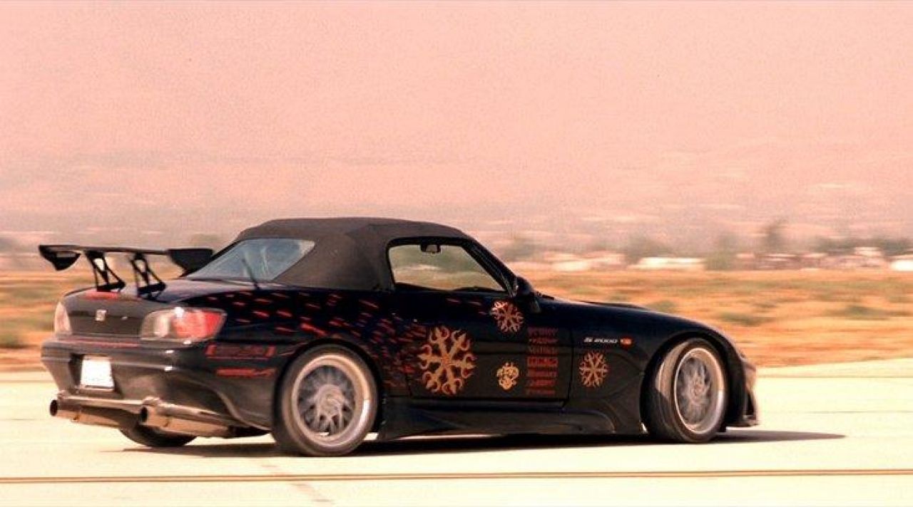 The Honda S2000 of Johnny Tran (Rick Yune) in The Fast and The Furious.