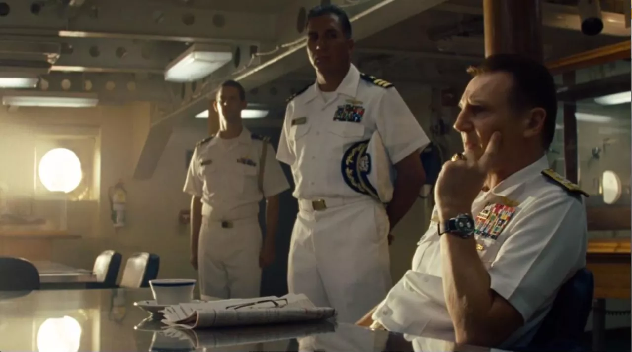 The Hamilton watch Liam Neeson in Battleship | Spotern