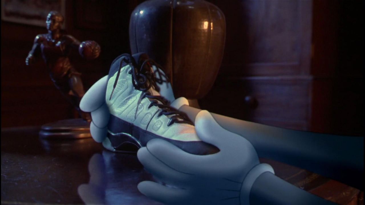 mj shoes in space jam