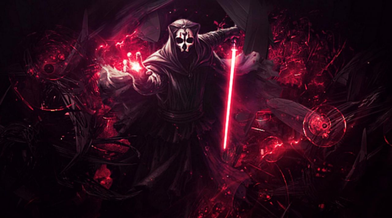 le masque de Darth Nihilus dans Star Wars : Rebels.