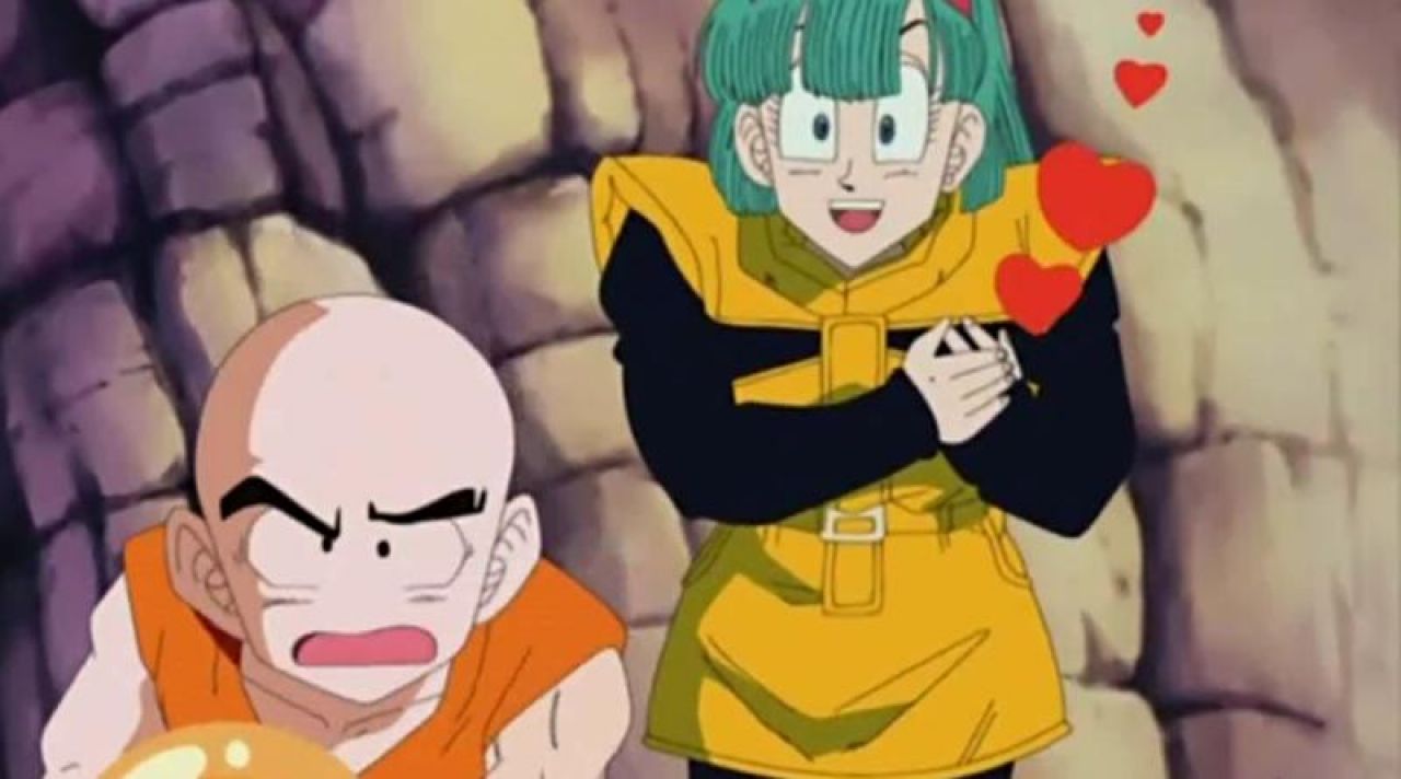 The replica of the outfit of Bulma and vegeta on Namek in Dragon Ball Z.