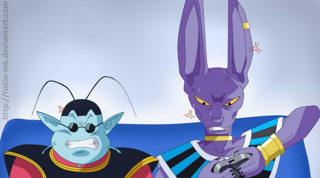 The cosplay / costume of Beerus from Dragon Ball Z.