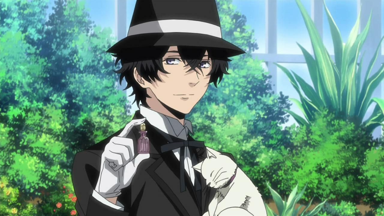 The outfit / cosplay de Luca in Arcana Famiglia.