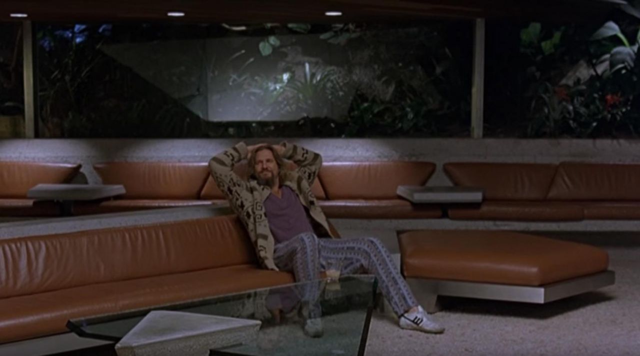 The sneakers of the Dude (Jeff Bridges) in The Big Lebowski Spotern