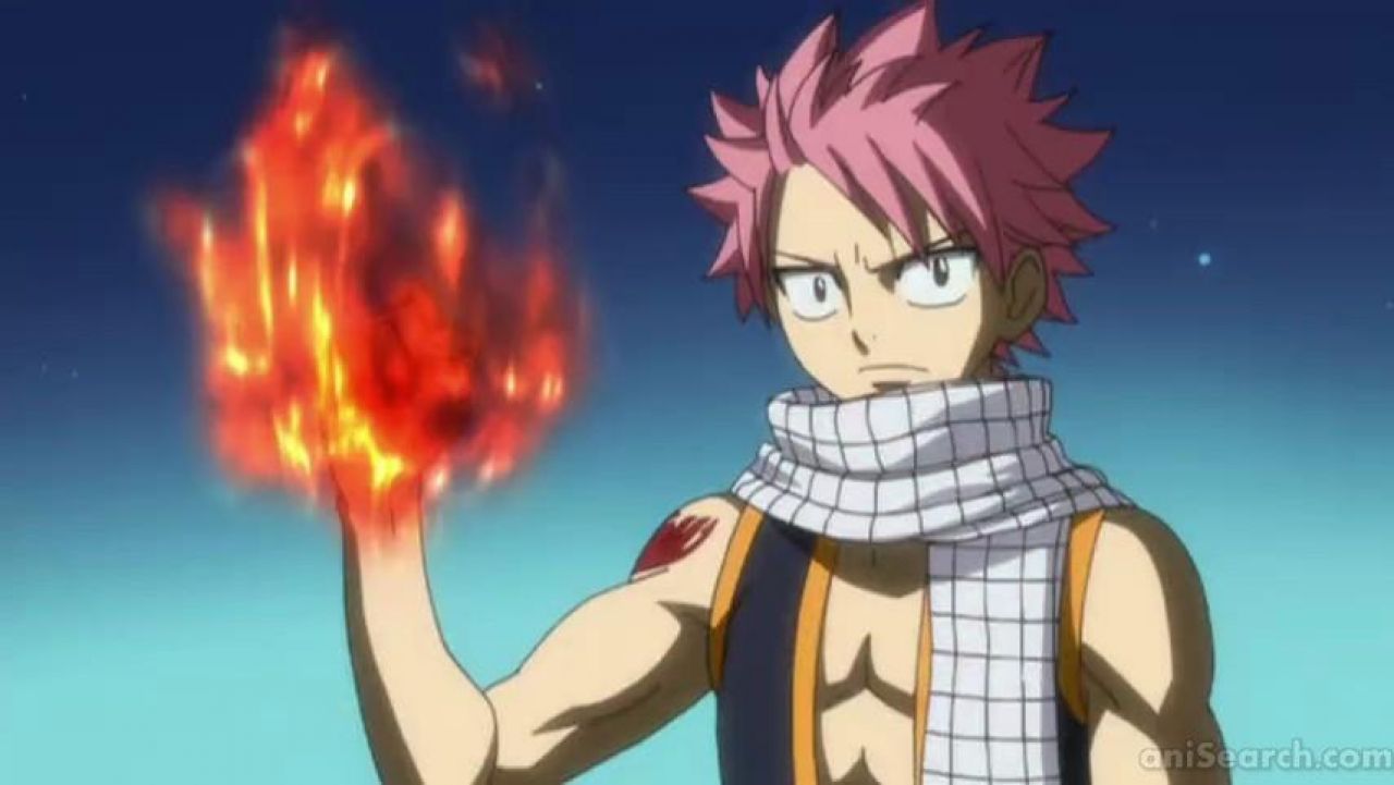 Le tatouage / tatoo de Natsu dans Fairy Tail Spotern