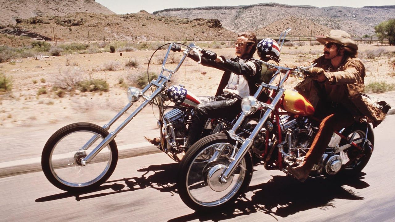 The jacket fringed suede Billy (Dennis Hopper) in Easy Rider Spotern