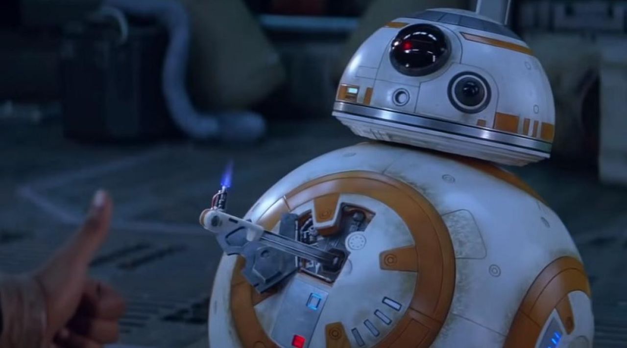 The Star Wars Force Band by Sphero to drive the BB-8 in Star Wars 7.