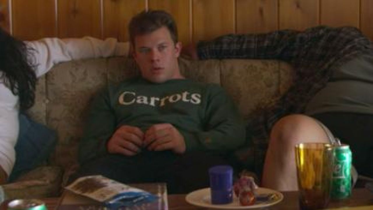 Green Shirt "Carrots" worn by Dylan Maxwell (Jimmy Tatro) as seen in