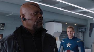 The wireless headset in The Avengers