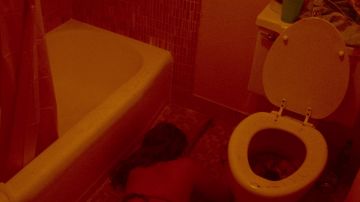 Abattant WC crasseux dans Spring Breakers