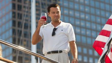 Ralph Lauren White Polo de Jordan Belfort (Leonardo DiCaprio) en El lobo de Wall Street