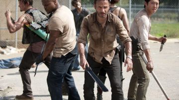 La machette de Rick Grimes (Andrew Lincoln) dans The Walking Dead S01E01
