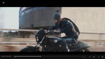 Harley-Davidson 750 Street del Capitán América en THE WINTER SOLDIER