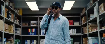 The cap of Clive Owen in Inside Man