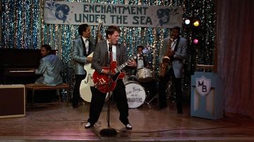 La guitare Gibson ES 355 de Marty McFly (Michael J. Fox) dans Retour vers le futur I