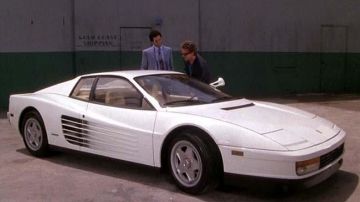 The Ferrari Testarossa in Miami Vice