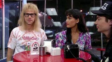 wayne's world reebok outfit