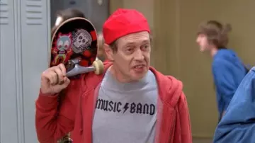 The sweatshirt Music Band of Steve Buscemi in 40 Rock