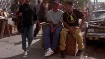 The Nike Air Jordan Johnny Stewart (Damon Wayans) seen in Mo' Money